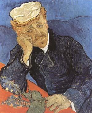 Vincent Van Gogh Portrait of Doctor Gacher (mk09) Norge oil painting art